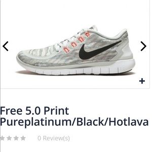 Nike Men’s free 5.0 Print Running Shors